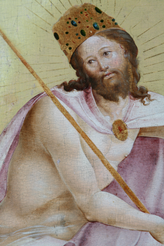 Christus aus dem Kuttenberger Marienretabel