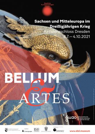 Plakat der Ausstellung »Bellum et Artes«, SKD