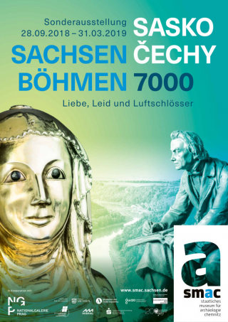 Ausstellungsplakat Sachsen-Böhmen (SMAC Chemnitz)