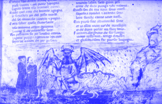Illustration aus Dante Alighieris Göttlicher Komödie