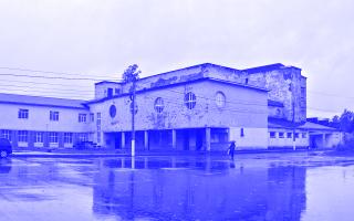 Konstruktivistischer Kulturpalast in Sjasʹstroj, Oblast Leningrad (2018)
